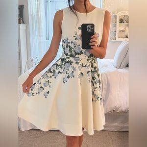 Erin Fetherston Blue Rose Dress